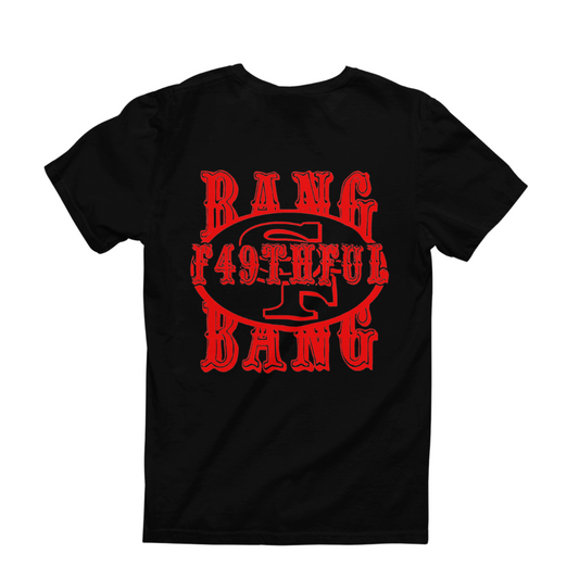 Bang Bang Faithful Tee (Black/Red)