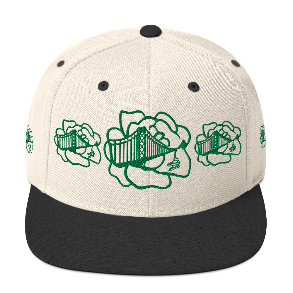 Bay Bridge Flowers Snapback